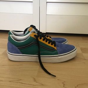 Colorblock vans